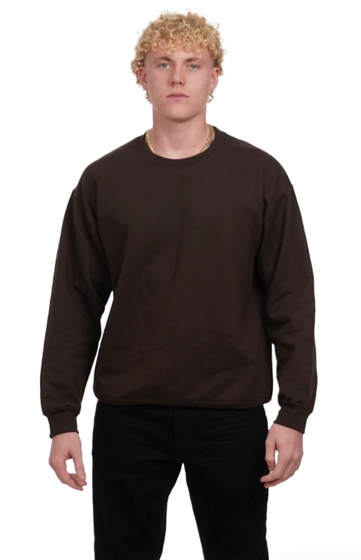 Gildan G180 Adult Heavy Blend Adult 8 oz 5050 Fleece Crew