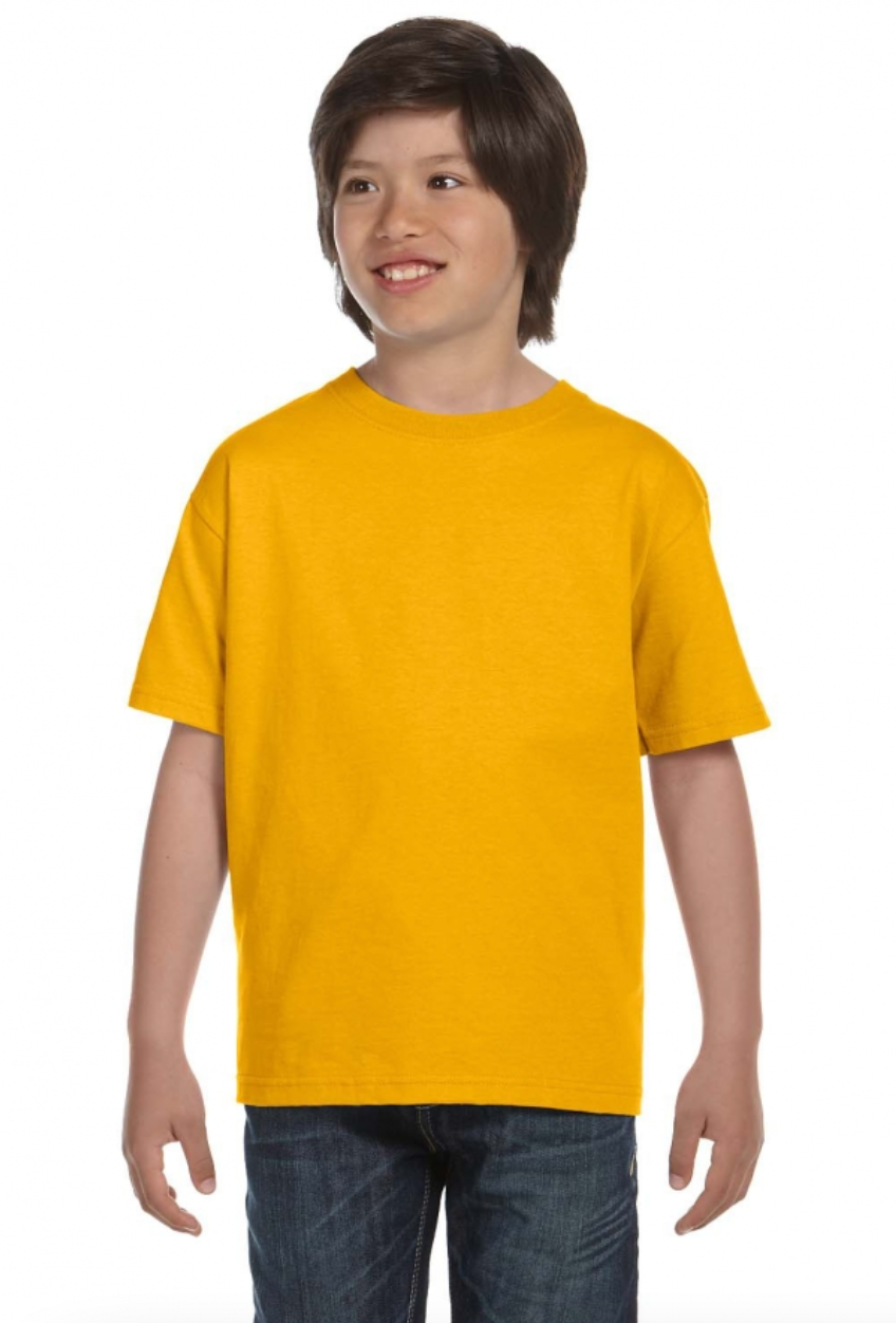 Gildan G800B Youth 5.5 oz., 50-50 T-Shirt