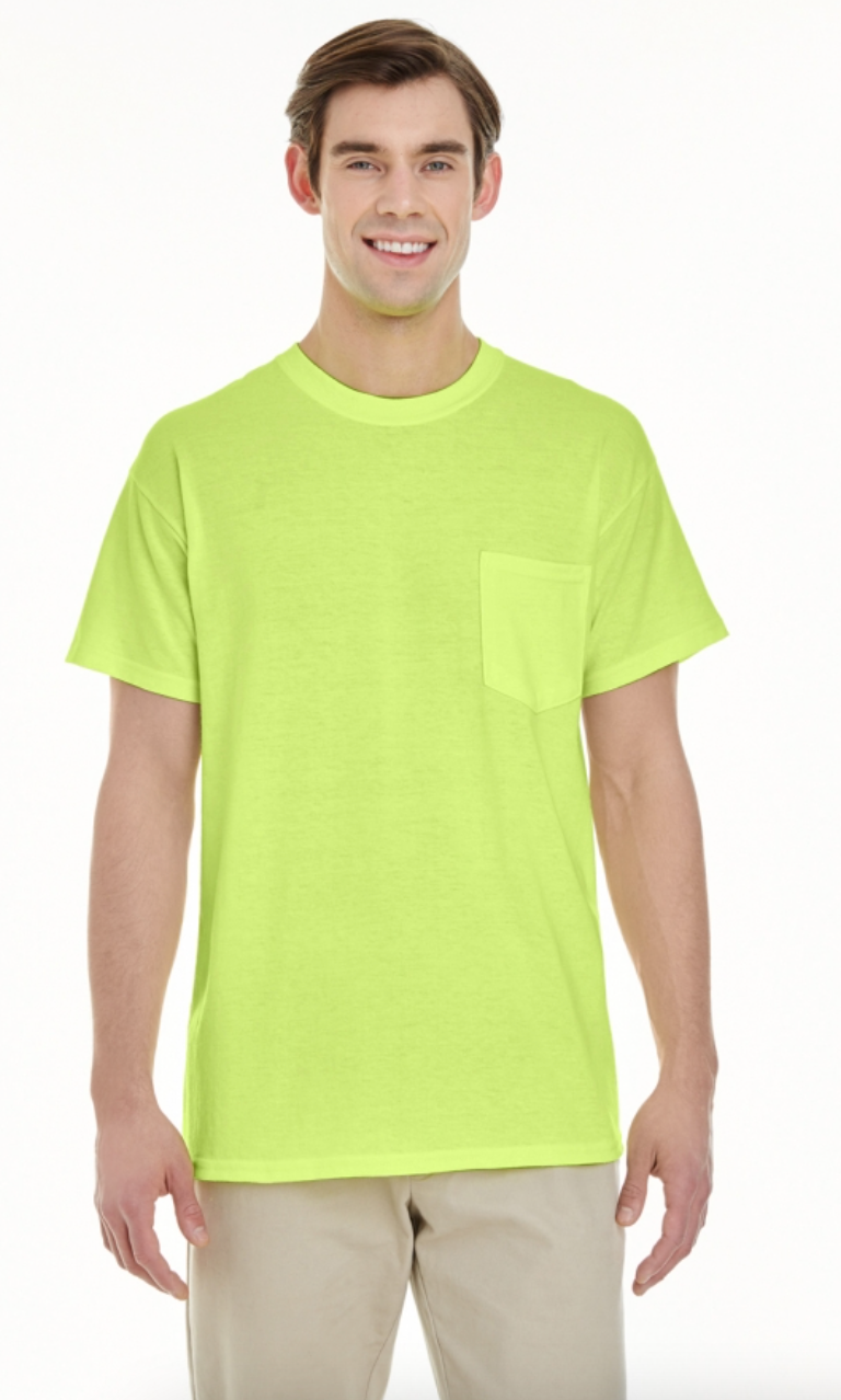 Gildan G530 Adult Heavy Cotton 5.3 oz. Pocket T-Shirt