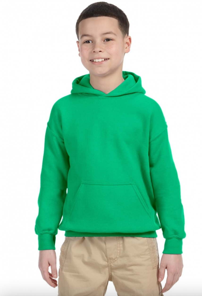 Gildan G185B Youth Heavy Blend 8 oz., 50 50 Hood