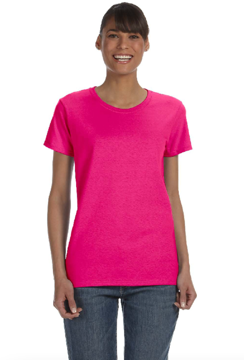 Gildan G500L Womens Heavy Cotton 5.3 oz T-Shirt