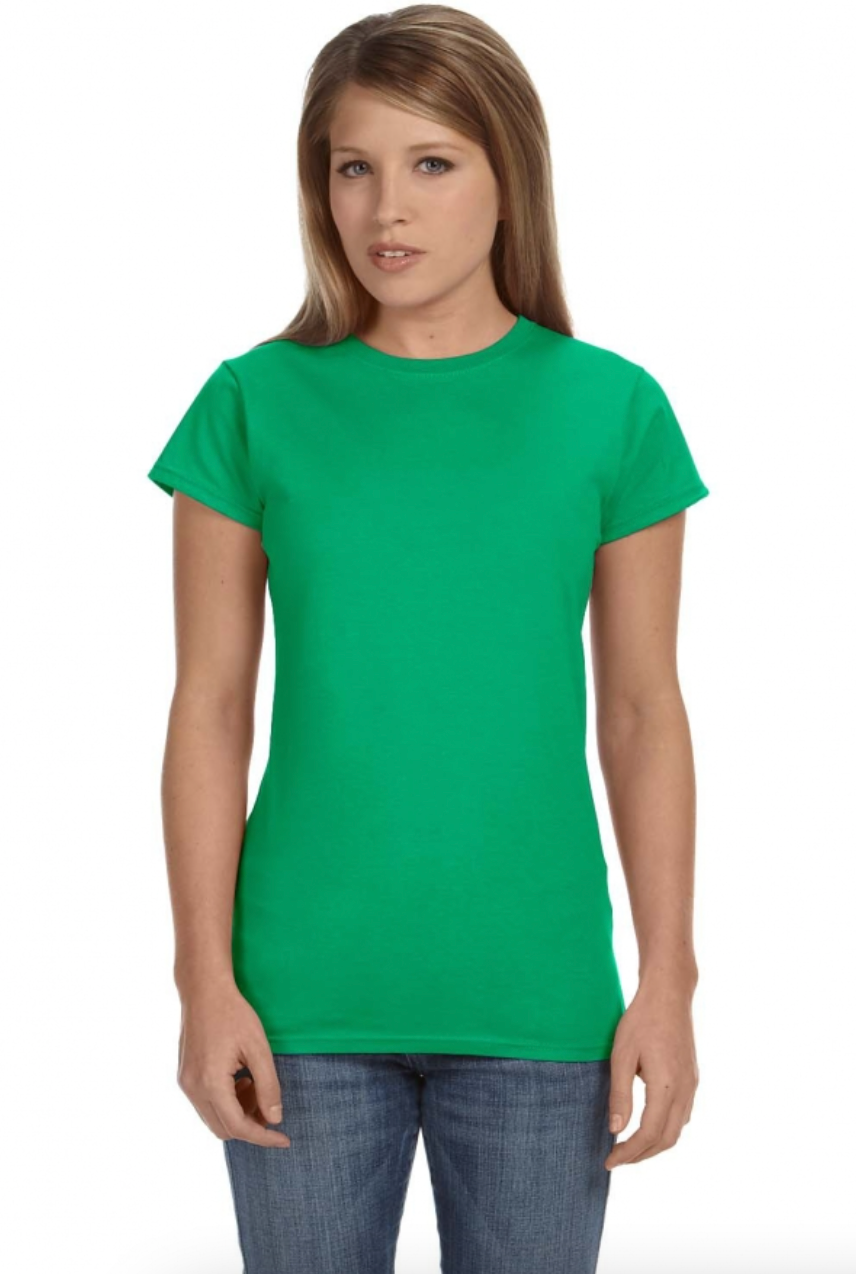Gildan G640L Womens Softstyle 45 oz Fitted T-Shirt