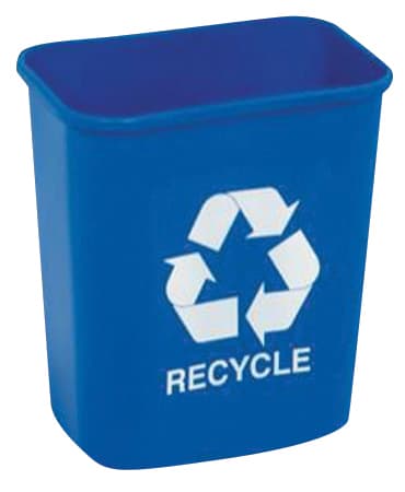 WASTEBASKET 41QT. # 2957 BLUE