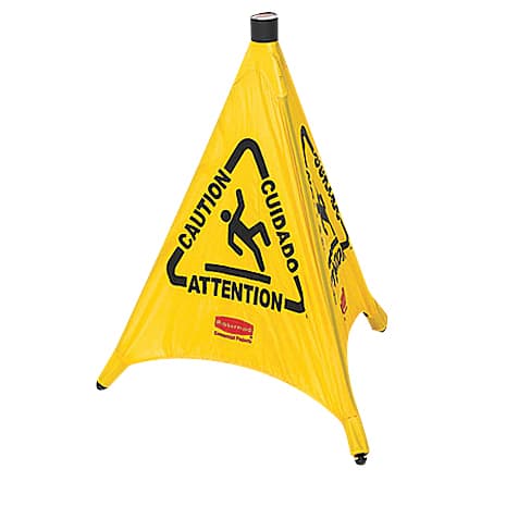 RUBB.#9S00 SAFETY CONE POP-UP