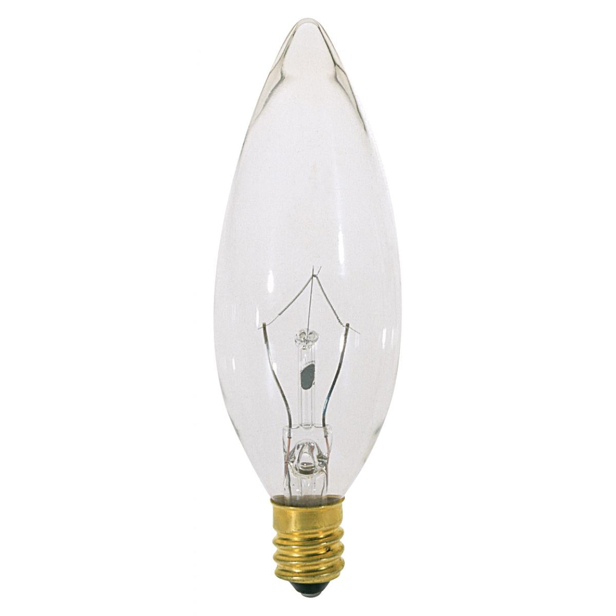 BULBS 40W CLEAR TORPEDO EUROPEAN BASE S3391