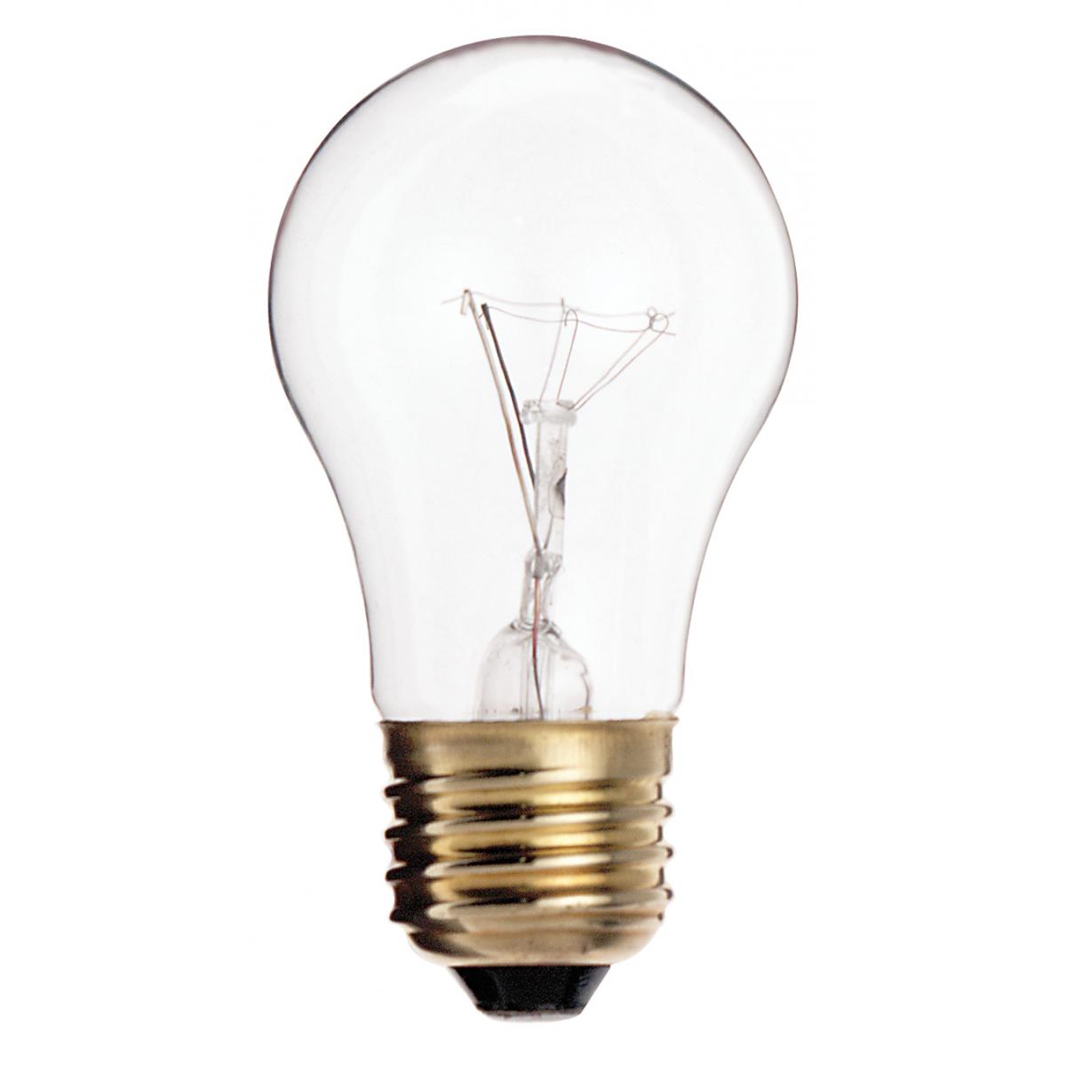 BULBS 15WATT CLEAR A15 2/PK S3948 MEDIUM BASE
