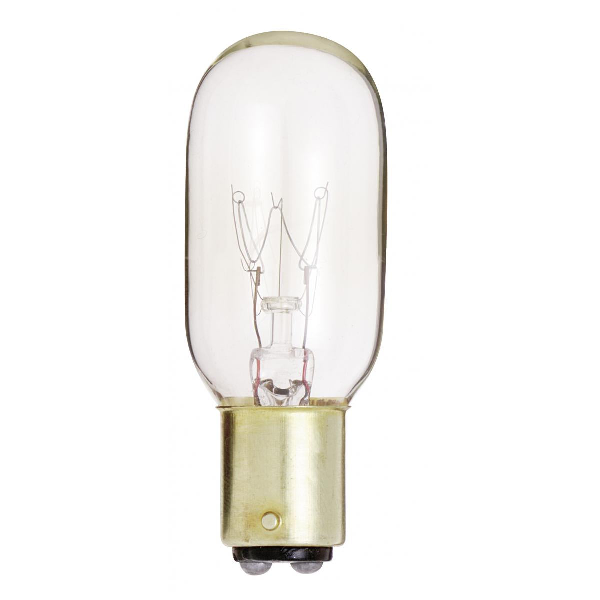 BULBS 25W T8 SHAPE CLEAR 130V DC BAYONET S4721