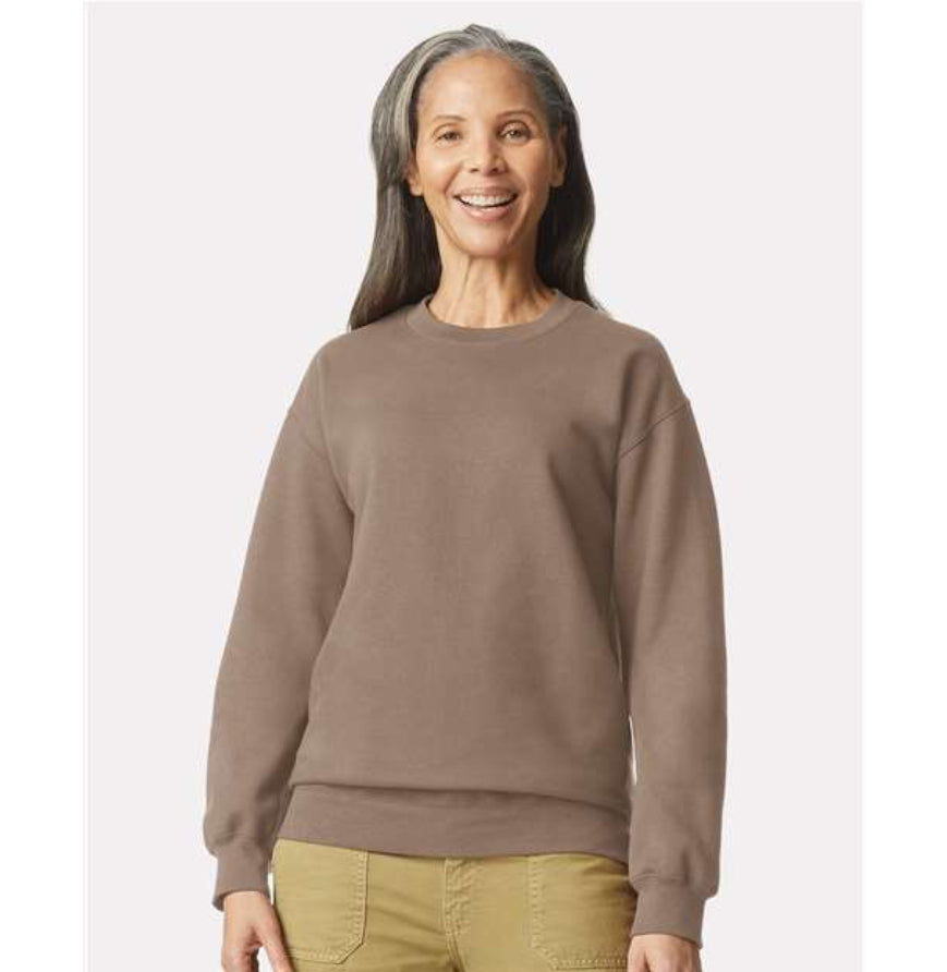 Gildan SF000 Adult Softstyle® Fleece Crew Sweatshirt