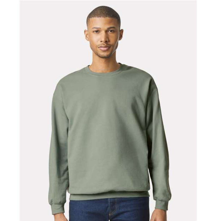 Gildan SF000 Adult Softstyle® Fleece Crew Sweatshirt