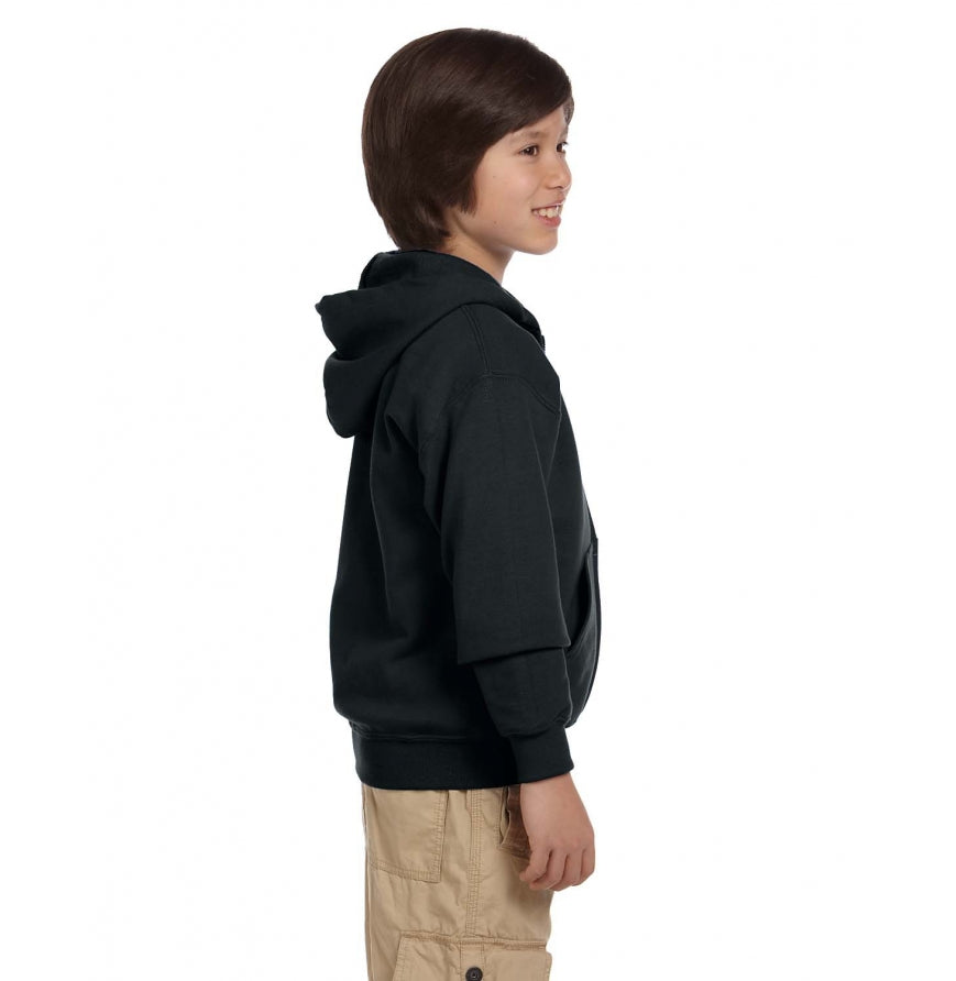 Gildan G186B Youth Heavy Blend 8 oz., 50-50 Full-Zip Hood