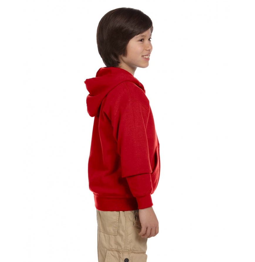 Gildan G186B Youth Heavy Blend 8 oz., 50-50 Full-Zip Hood