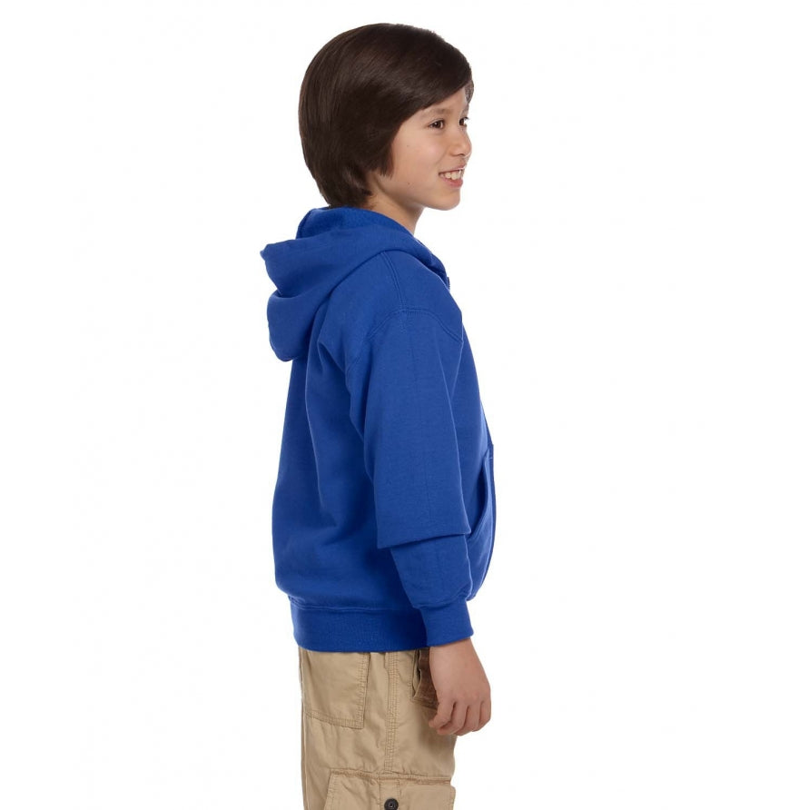 Gildan G186B Youth Heavy Blend 8 oz., 50-50 Full-Zip Hood