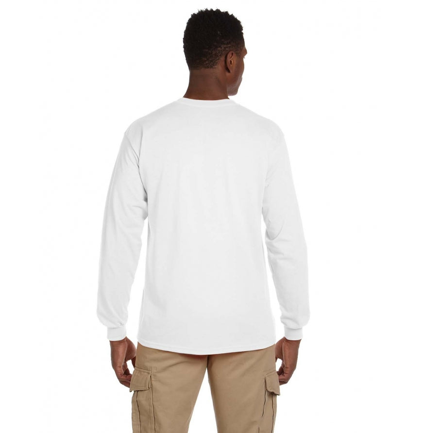 Gildan G241 Adult Ultra Cotton® 6 oz. Long-Sleeve Pocket T-Shirt