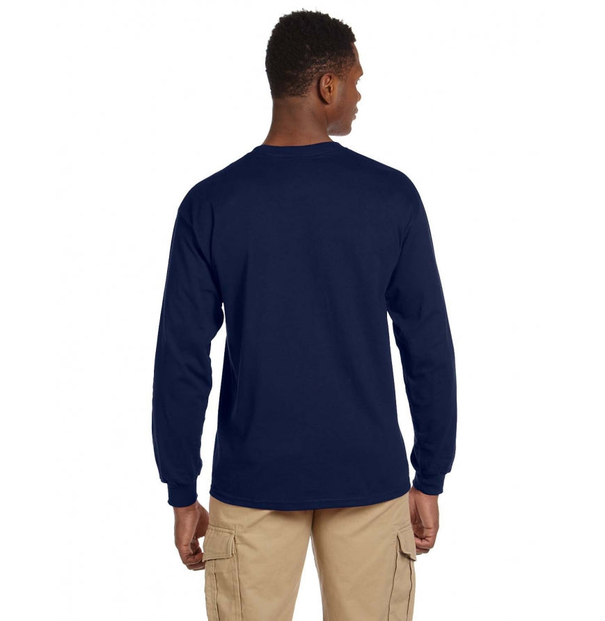 Gildan G241 Adult Ultra Cotton® 6 oz. Long-Sleeve Pocket T-Shirt
