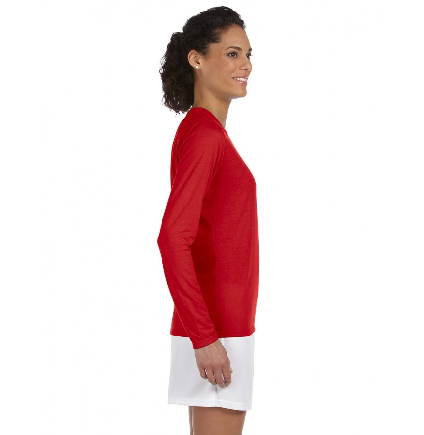 Gildan G424L Women's Performance® Women's 5 oz. Long-Sleeve T-Shirt
