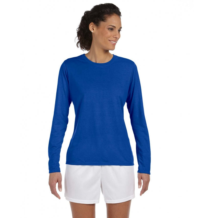 Gildan G424L Women's Performance® Women's 5 oz. Long-Sleeve T-Shirt