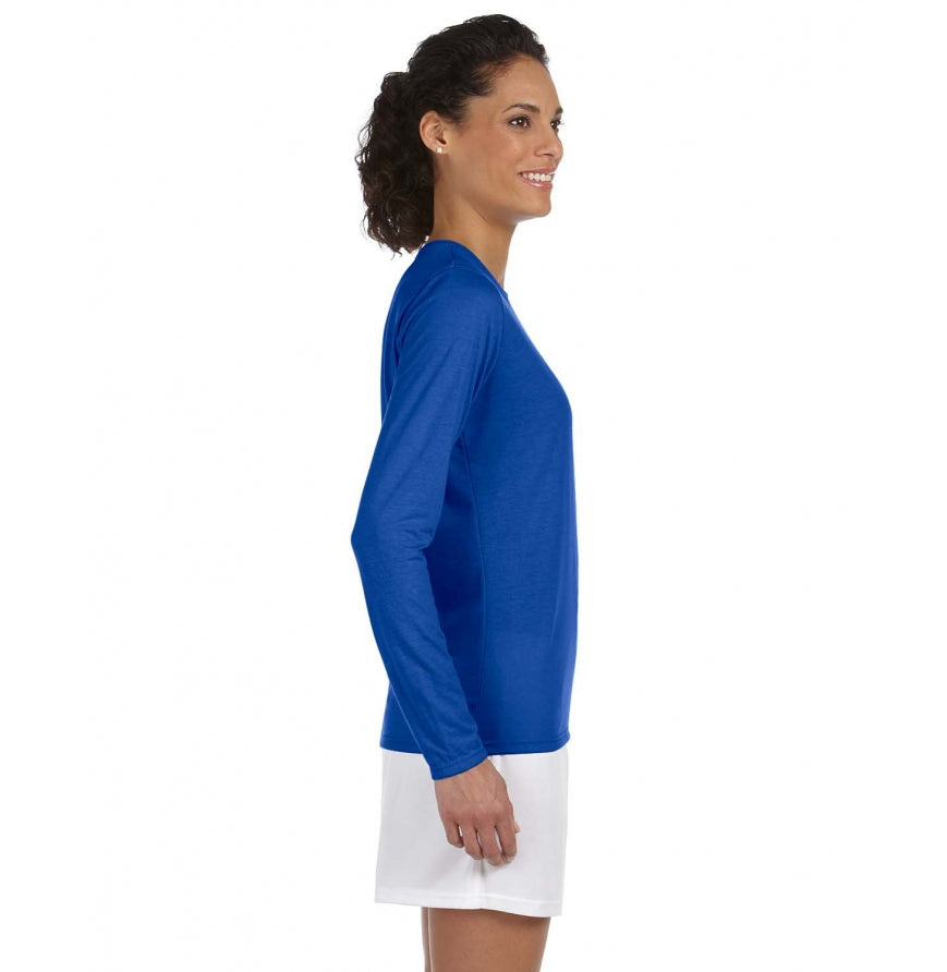 Gildan G424L Women's Performance® Women's 5 oz. Long-Sleeve T-Shirt