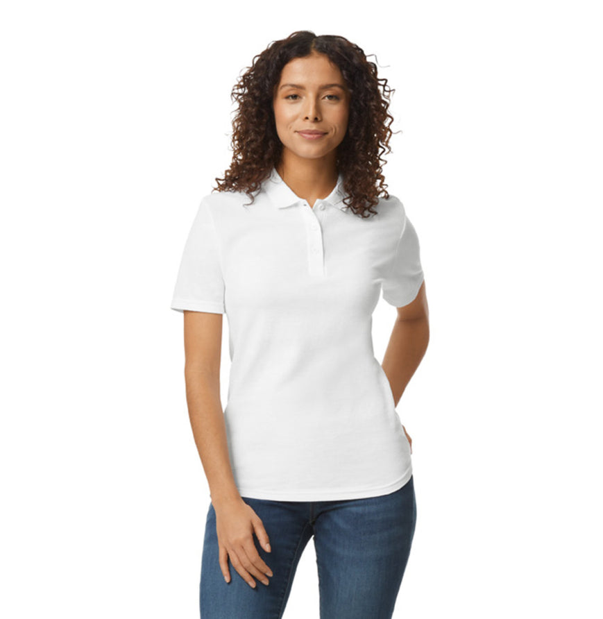 Ladies' Softstyle Double Pique Polo