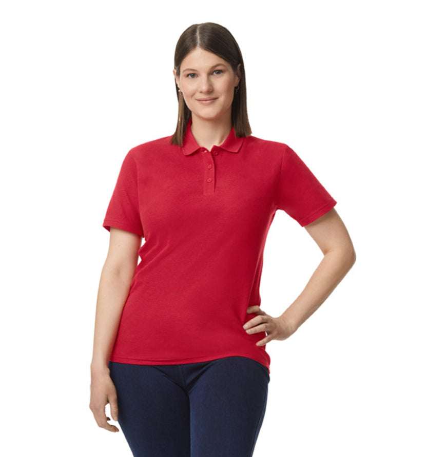 Ladies' Softstyle Double Pique Polo