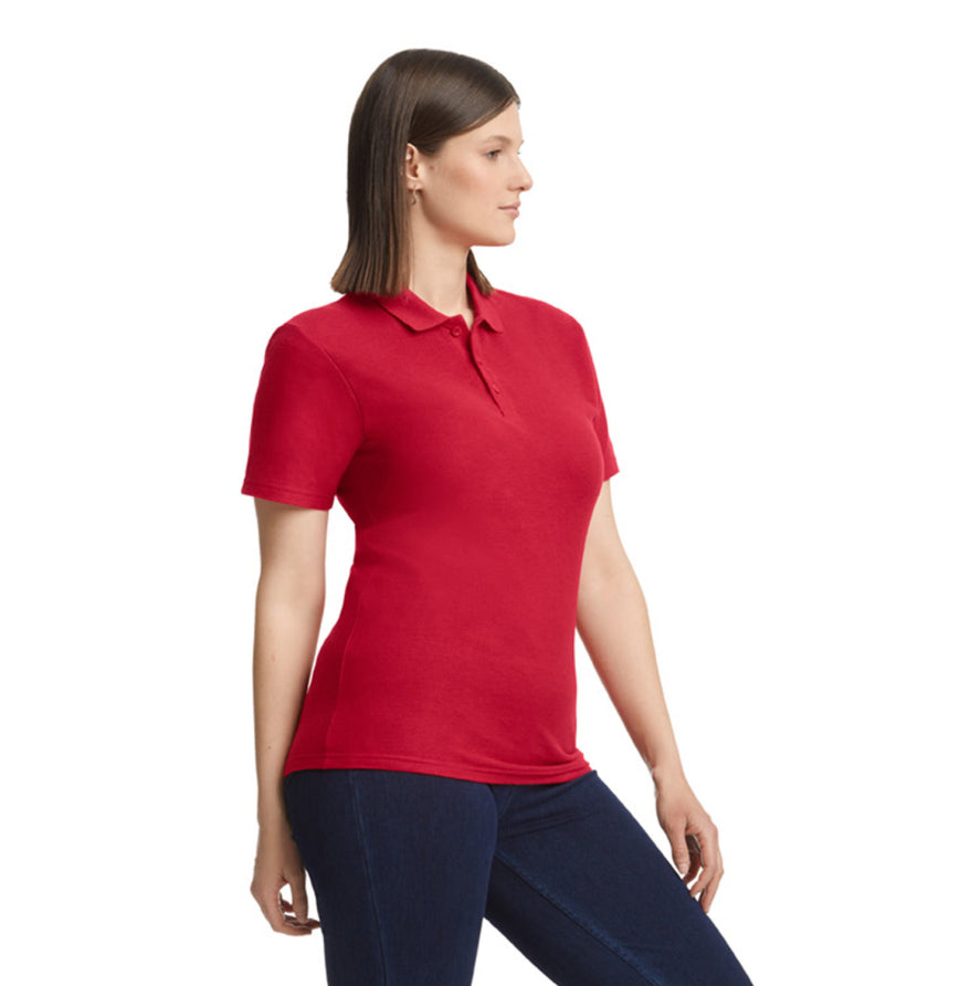 Ladies' Softstyle Double Pique Polo
