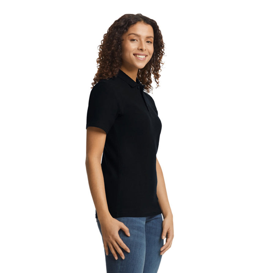 Ladies' Softstyle Double Pique Polo