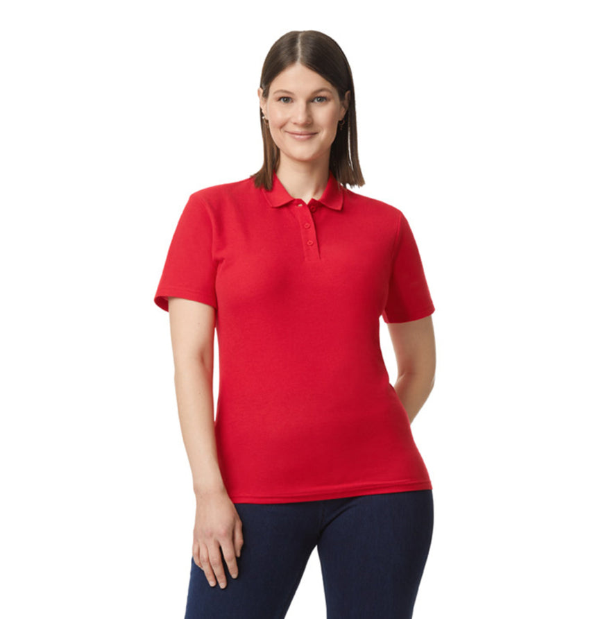 Ladies' Softstyle Double Pique Polo