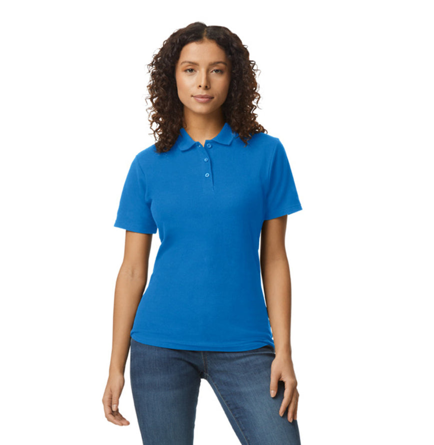 Ladies' Softstyle Double Pique Polo