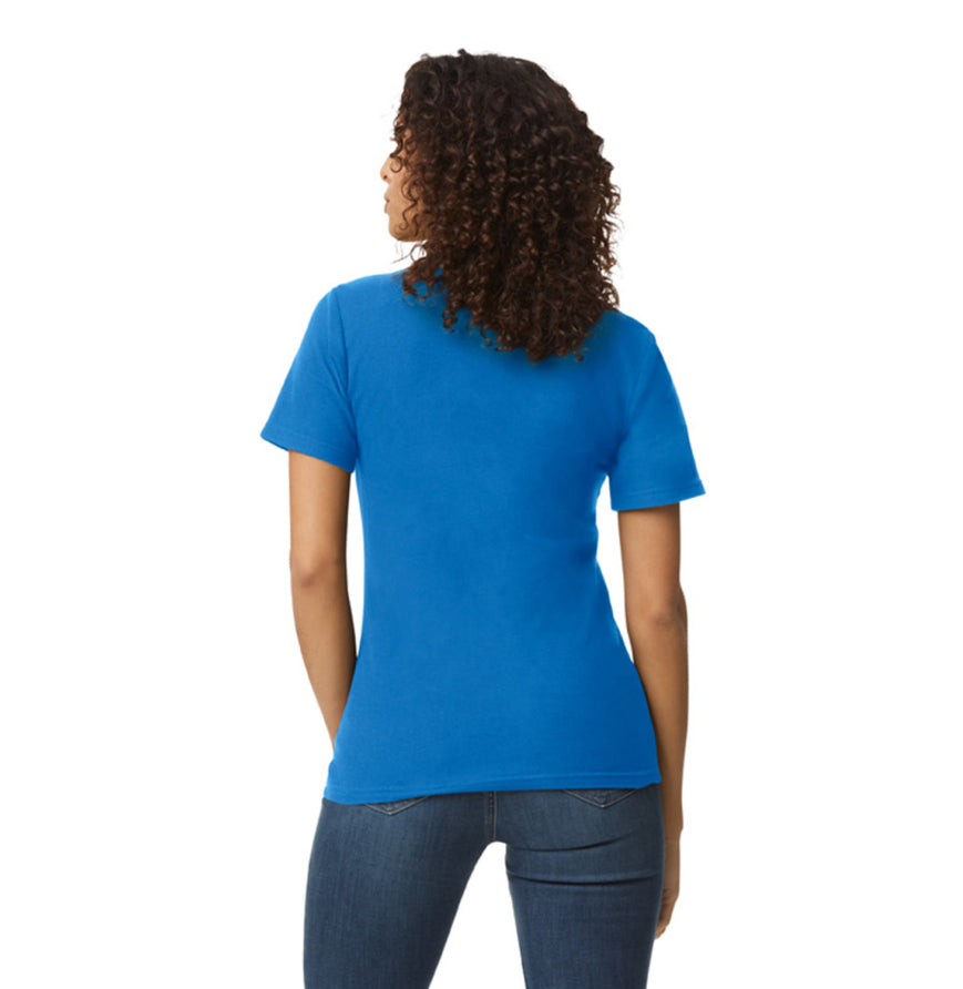Ladies' Softstyle Double Pique Polo
