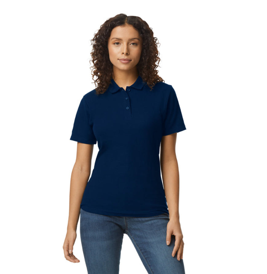 Ladies' Softstyle Double Pique Polo