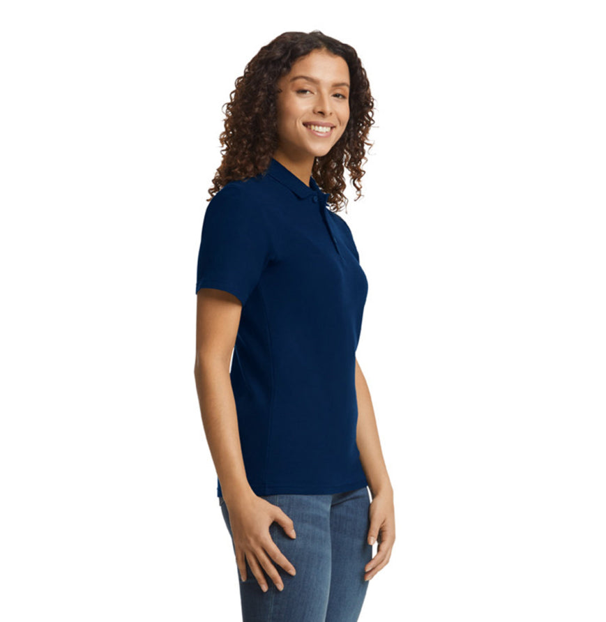 Ladies' Softstyle Double Pique Polo
