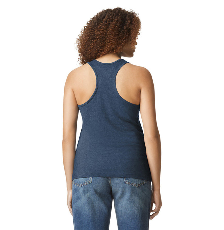 Gildan G642LCVC Ladies' Softstyle CVC Racerback Tank