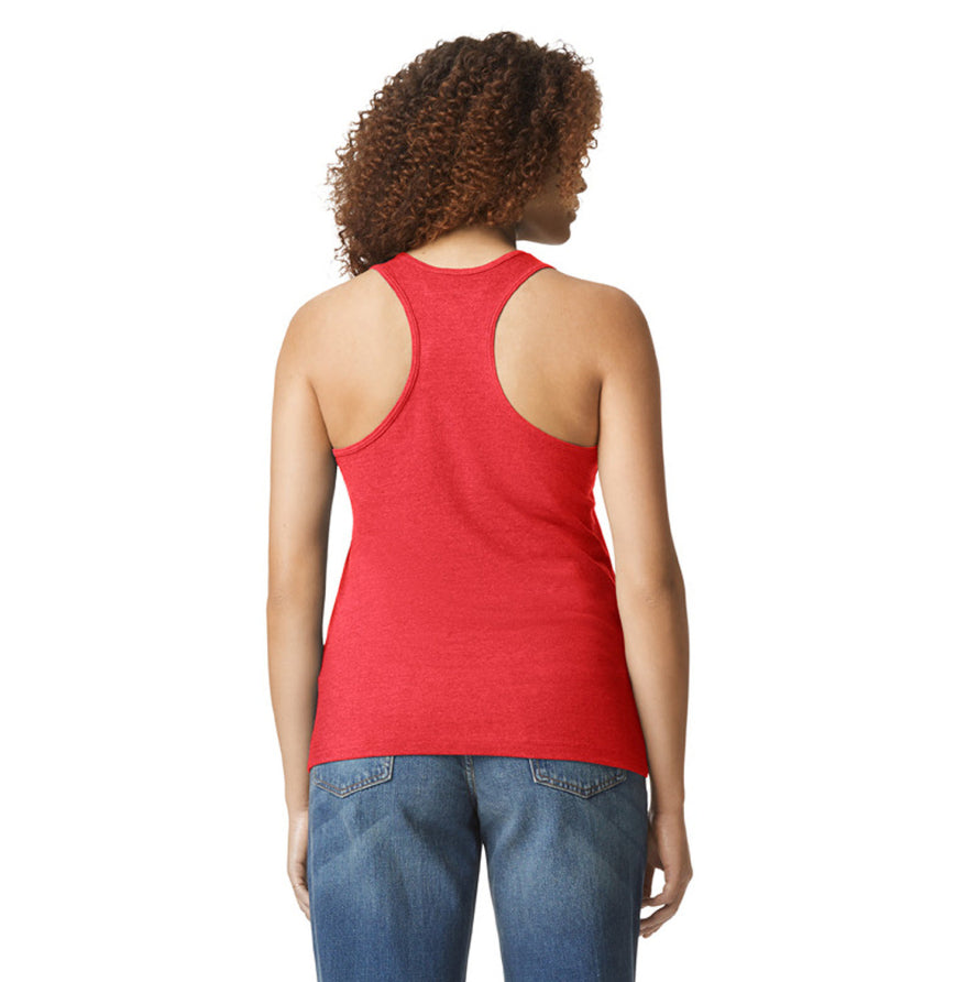 Gildan G642LCVC Ladies' Softstyle CVC Racerback Tank
