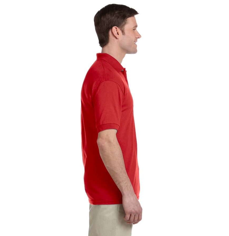 Adult 6 oz., 50-50 Jersey Polo with Pocket