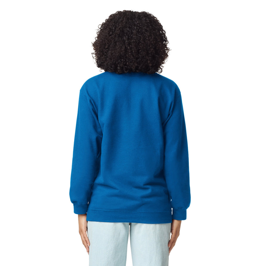 Gildan SF008 Unisex Softstyle Midweight Fleece Quarter-Zip Sweatshirt