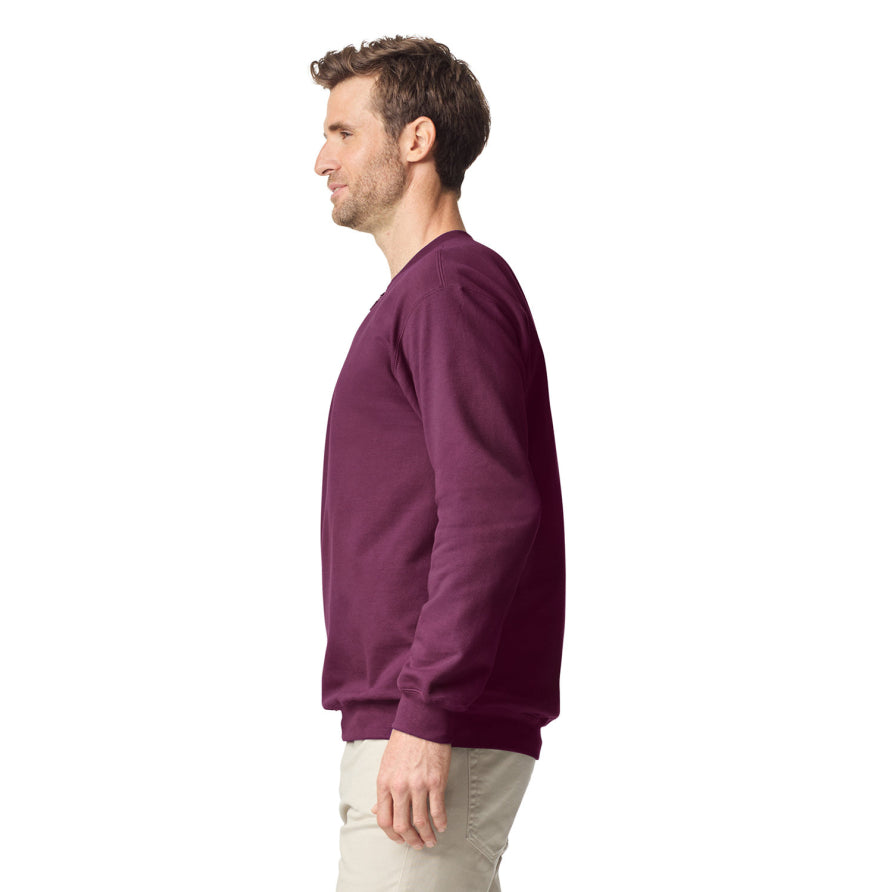 Gildan SF008 Unisex Softstyle Midweight Fleece Quarter-Zip Sweatshirt
