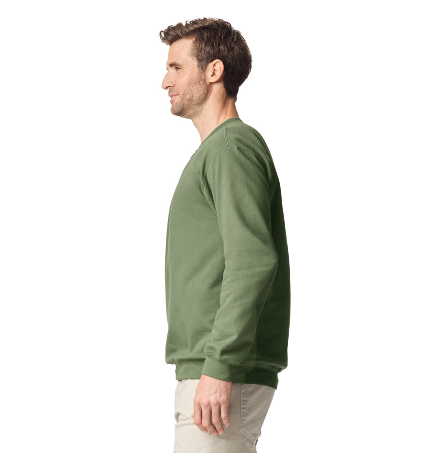 Gildan SF008 Unisex Softstyle Midweight Fleece Quarter-Zip Sweatshirt