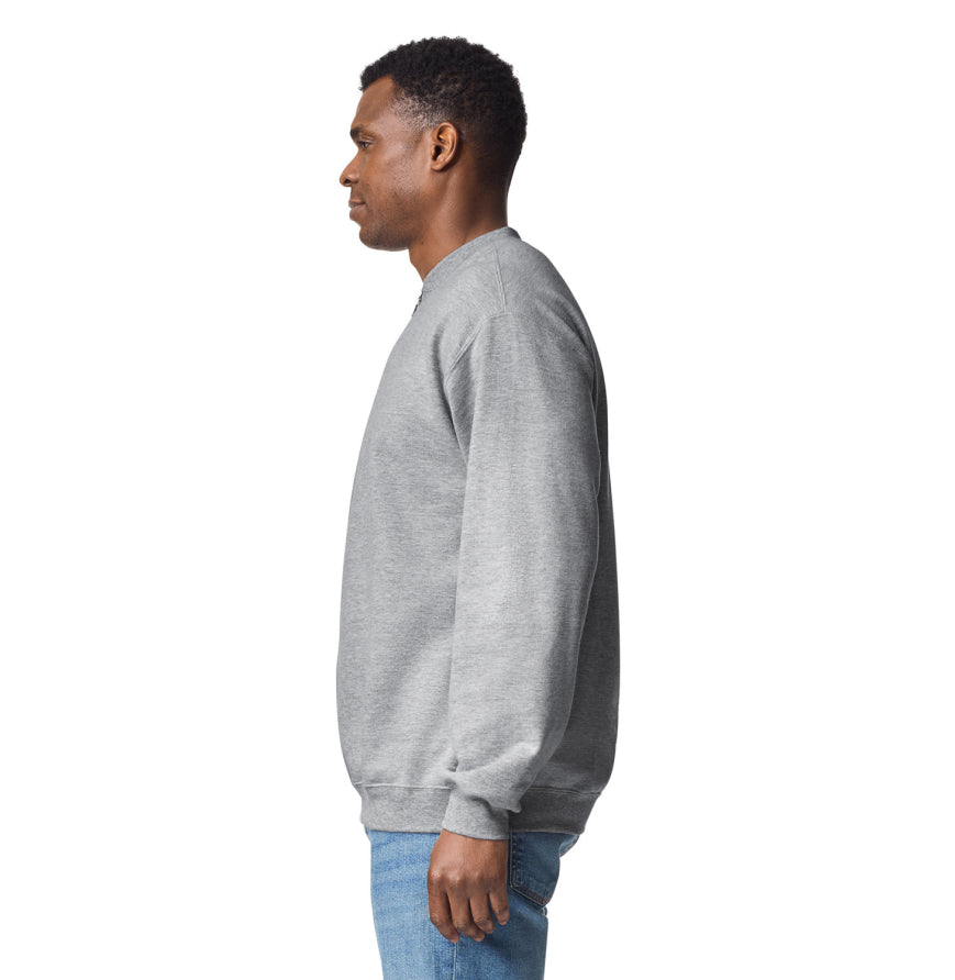 Gildan SF008 Unisex Softstyle Midweight Fleece Quarter-Zip Sweatshirt