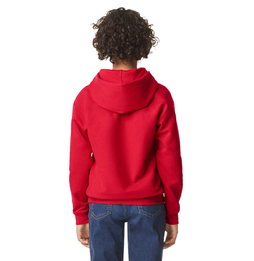 Gildan SF500B Youth Softstyle Midweight Fleece Hooded Sweatshirt