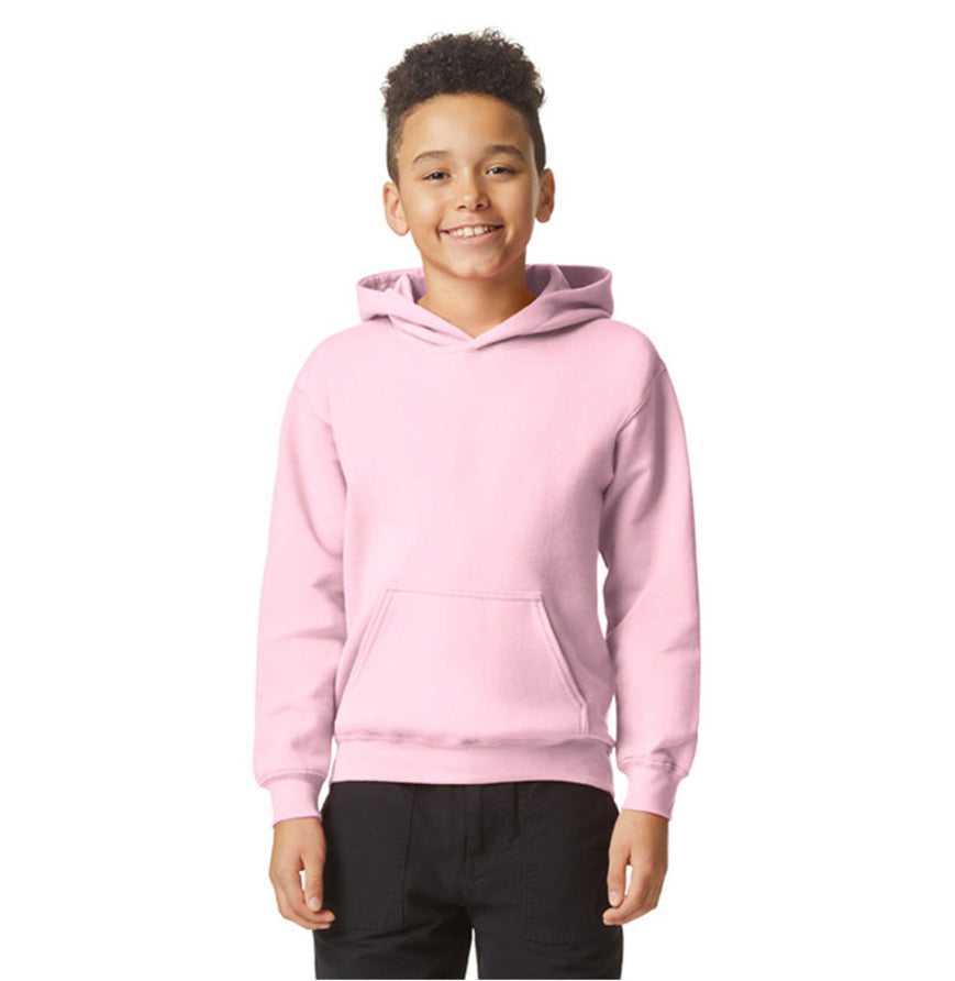 Gildan SF500B Youth Softstyle Midweight Fleece Hooded Sweatshirt