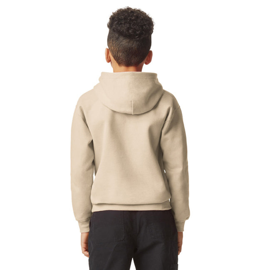 Gildan SF500B Youth Softstyle Midweight Fleece Hooded Sweatshirt