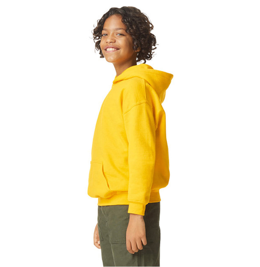 Gildan SF500B Youth Softstyle Midweight Fleece Hooded Sweatshirt