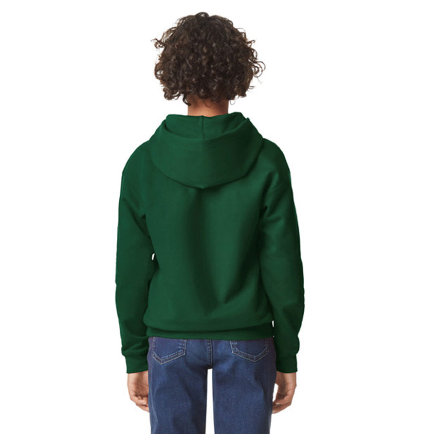 Gildan SF500B Youth Softstyle Midweight Fleece Hooded Sweatshirt