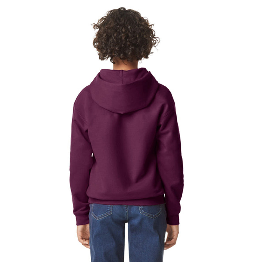 Gildan SF500B Youth Softstyle Midweight Fleece Hooded Sweatshirt