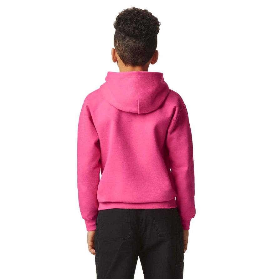 Gildan SF500B Youth Softstyle Midweight Fleece Hooded Sweatshirt