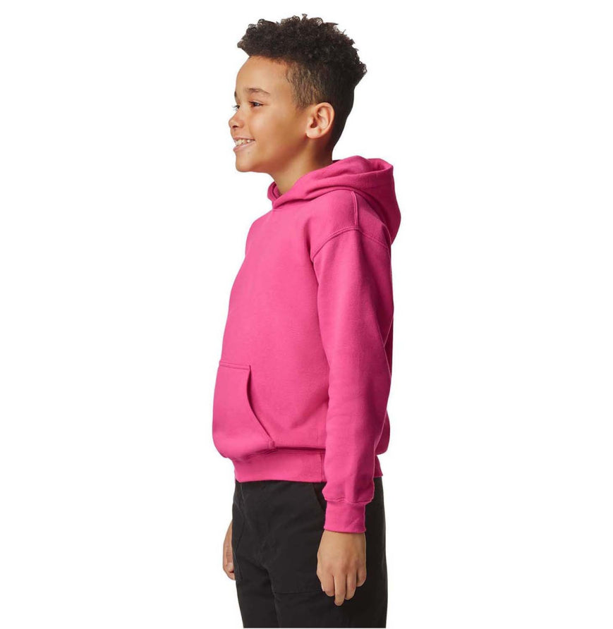 Gildan SF500B Youth Softstyle Midweight Fleece Hooded Sweatshirt