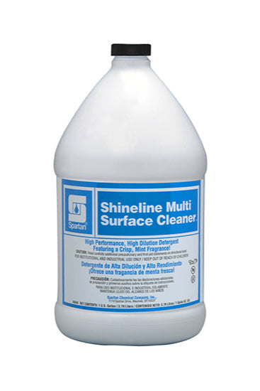 Shineline Multi Surface Cleaner bottle on a white background