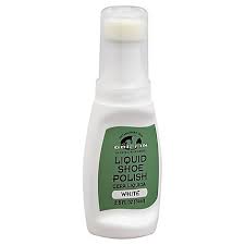 SHOE POLISH LIQUID WHITE 2.5OZ