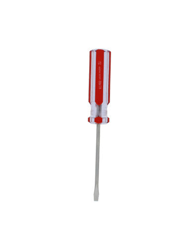VULCAN SCREWDRIVER, 3/16 IN DRIVE, SLOTTED DRIVE, 7 IN OAL, 4 IN L SHANK, PLASTIC HANDLE