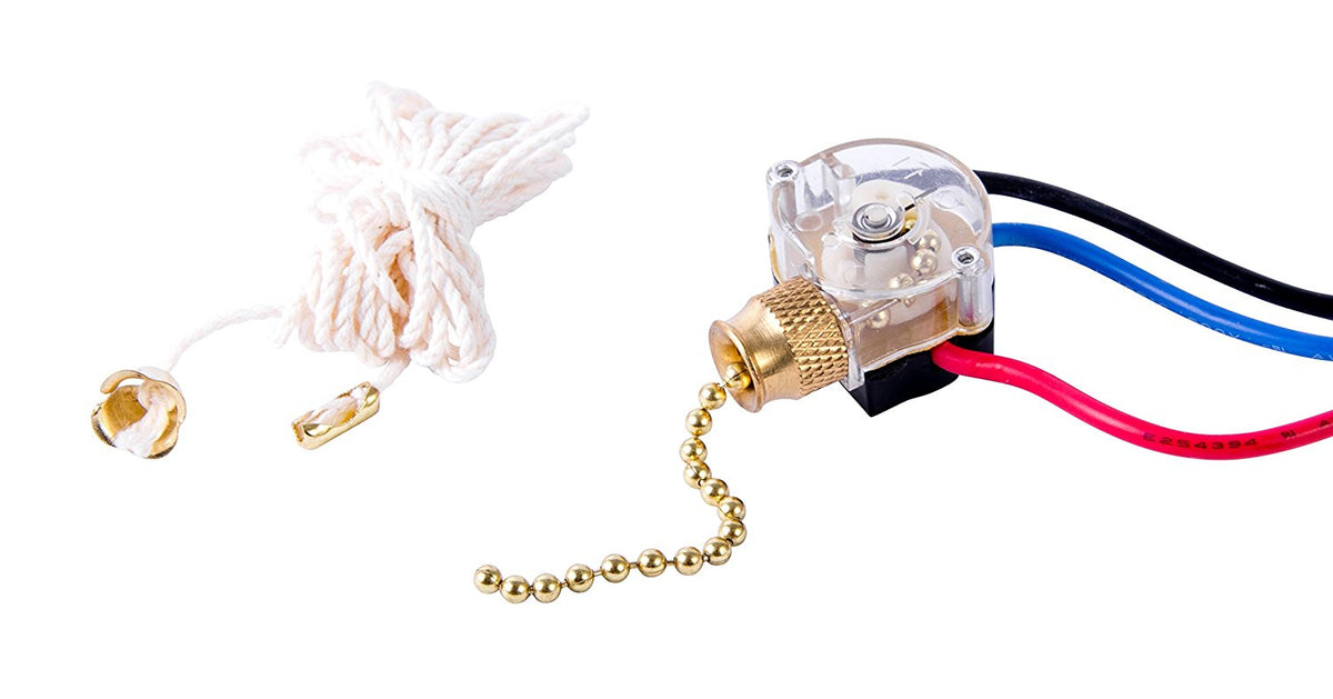 PULL CHAIN SWITCH 3-SPEED GSW-39