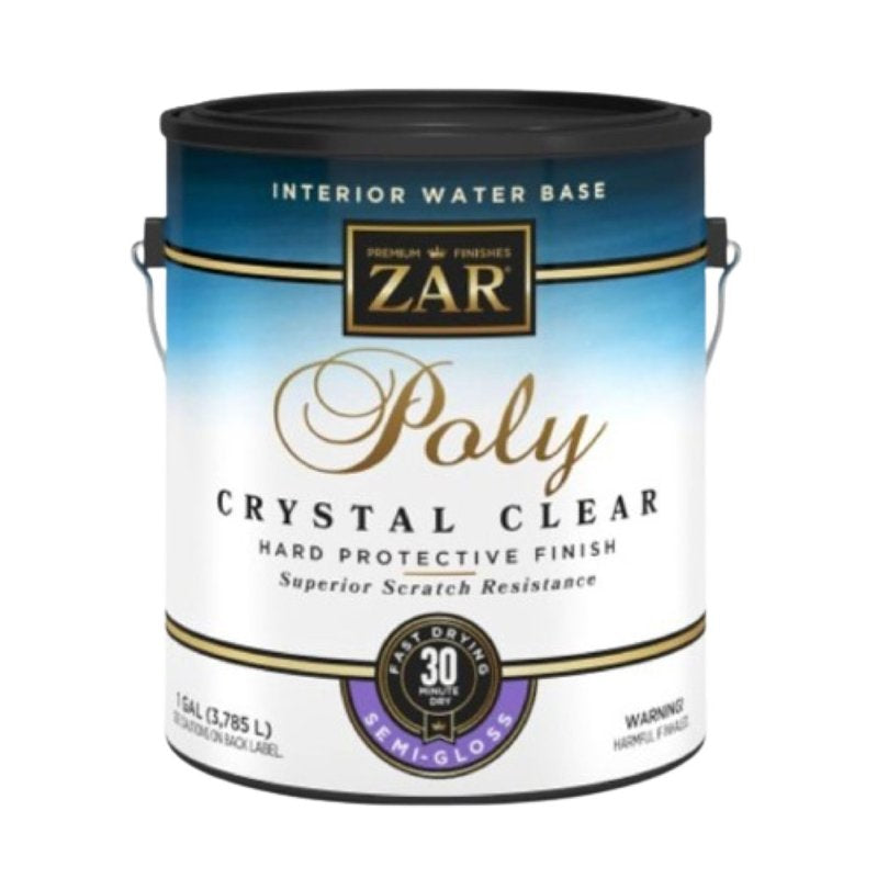 POLYURETHANE WATER BASE GALLON AQUAZAR SEMI-GLOSS